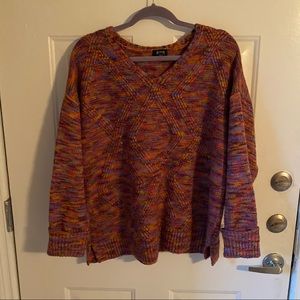 a.n.a multi colored sweater